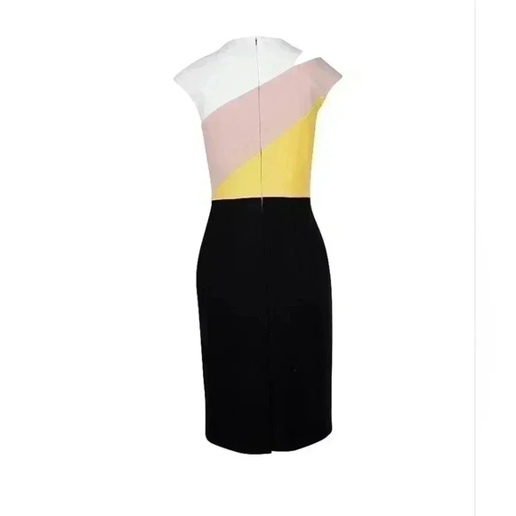 NWOT Hugo Boss Colorblock dress size 4 - Picture 7 of 17